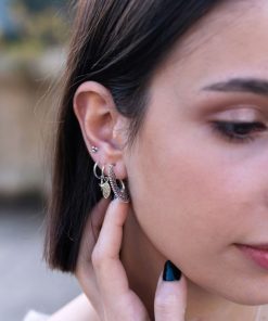 Pendientes Moon | Aros Krishna