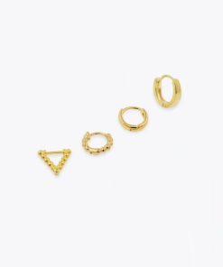 Pendientes Moon | Pack Vega Gold