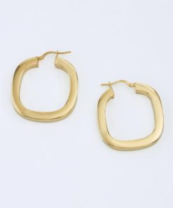 Pendientes Moon | Aros Yag Maxi Oro