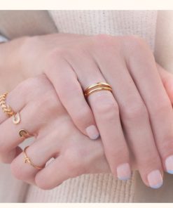 Anillos Moon | Anillo Mutlu Oro