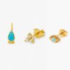 Pendientes Moon | Pack Adak Oro