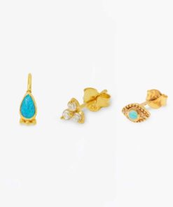 Pendientes Moon | Pack Adak Oro