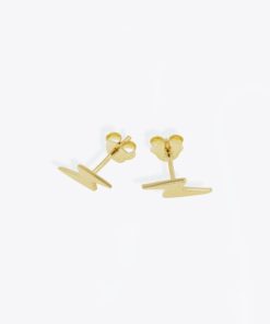 Pendientes Moon | Pendientes Bolt Gold