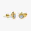 Pendientes Moon | Pendientes Somme Gold