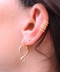 Pendientes Moon | Aros Hidra Gold