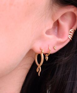 Pendientes Moon | Aros Hidra Gold