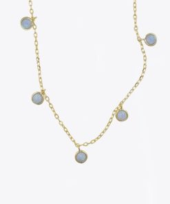 Collares Moon | Collar Opaline Gold