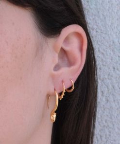 Pendientes Moon | Pendiente Yachi Oro