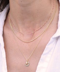 Collares Moon | Collar Aegon Gold Rosa