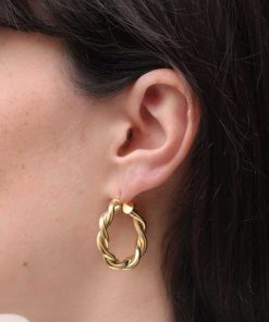 Colecciones Moon | Aros Baghee Gold