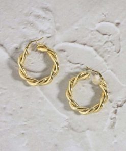 Colecciones Moon | Aros Baghee Gold