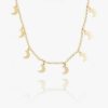 Collares Moon | Choker Lunas Gold