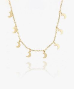 Collares Moon | Choker Lunas Gold