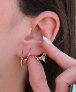 Pendientes Moon | Pendiente Gori Oro