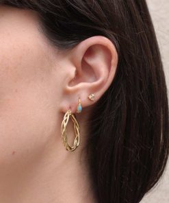 Colecciones Moon | Aros Shere Gold