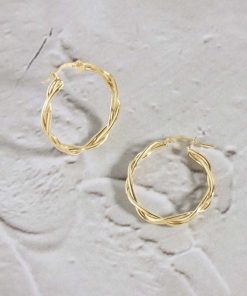 Colecciones Moon | Aros Shere Gold