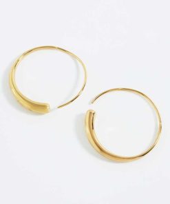 Pendientes Moon | Aros Mara Oro