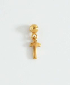 Colecciones Moon | Charms Letter Oro