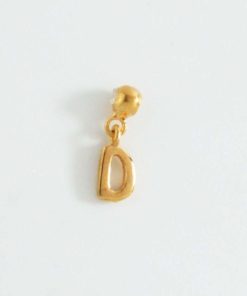 Colecciones Moon | Charms Letter Oro