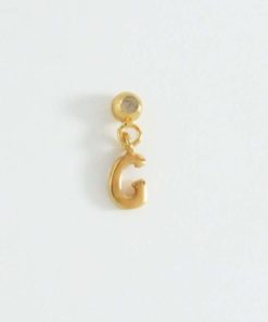 Colecciones Moon | Charms Letter Oro