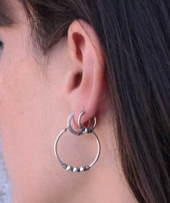 Pendientes Moon | Aros Yaax Maxi