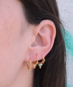 Pendientes Moon | Pendiente Ymir Oro