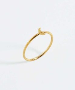 Anillos Moon | Anillo Yumi Oro