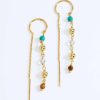 Pendientes Moon | Pendientes Shobha Oro